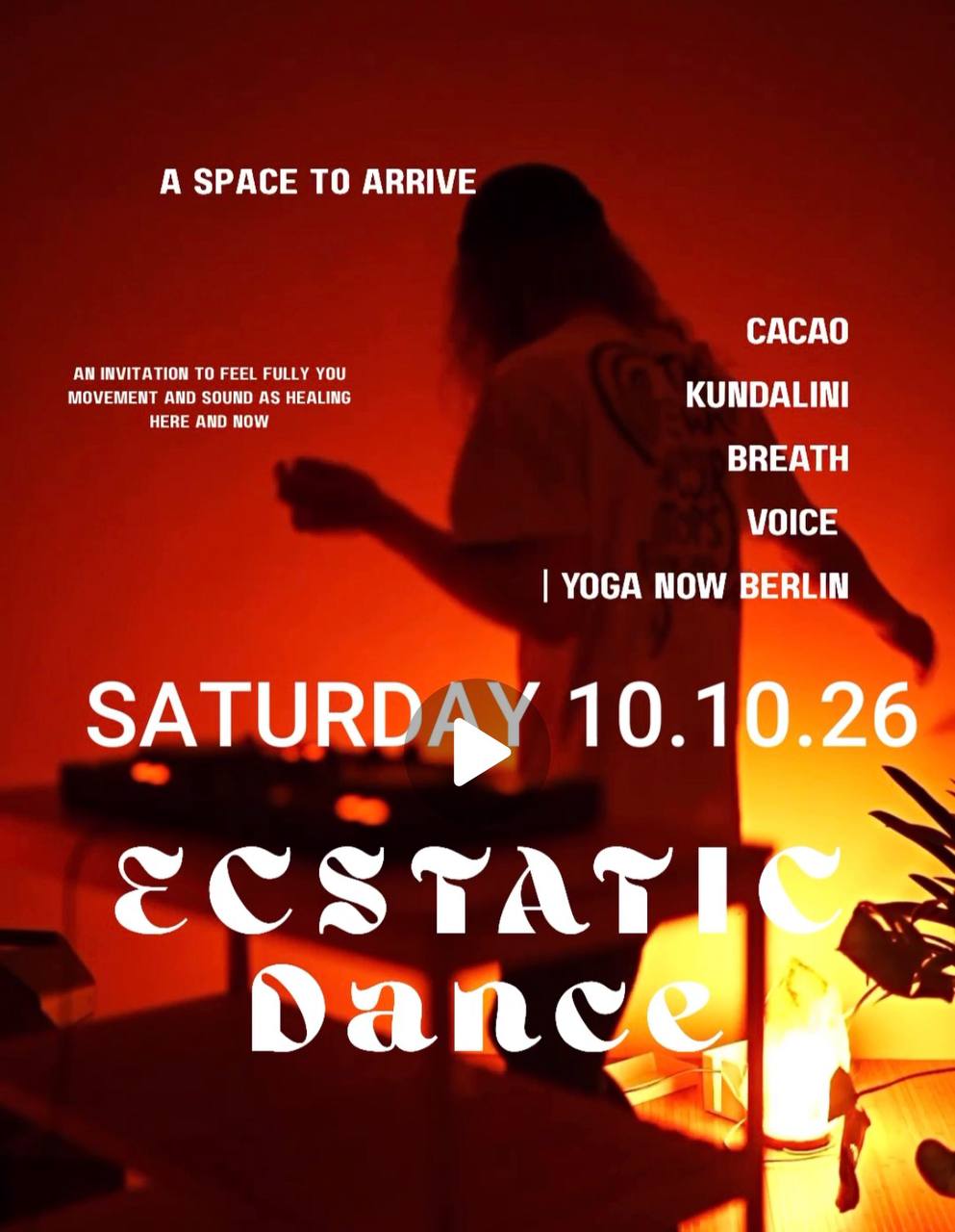 Ecstatic Dance Evening - Cacao, Breath & Kundalini