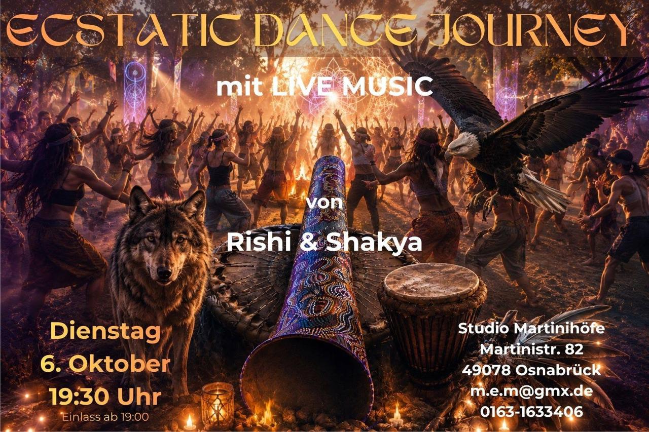 Ecstatic Dance Journey mit Live-Musik