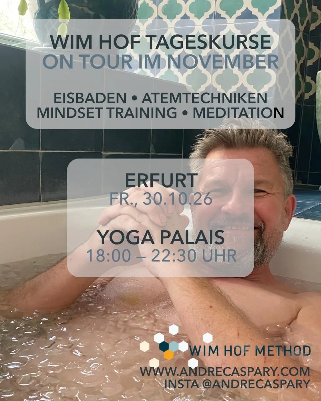 Einsteiger-Workshop Wim-Hof-Methode mit André Caspary
