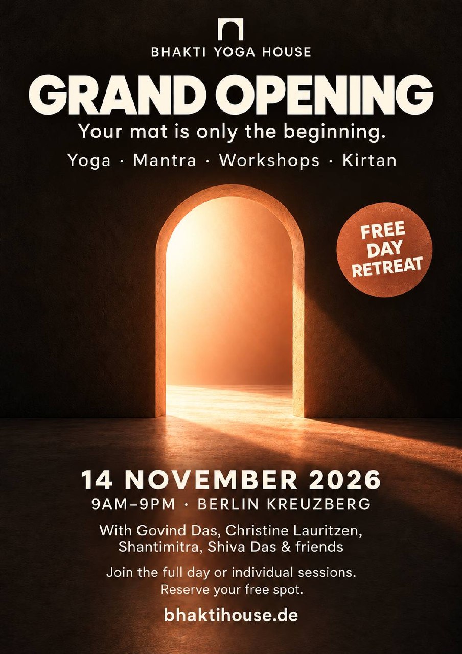 Eröffnungsfeier des Bhakti Yoga House - Full Day Retreat