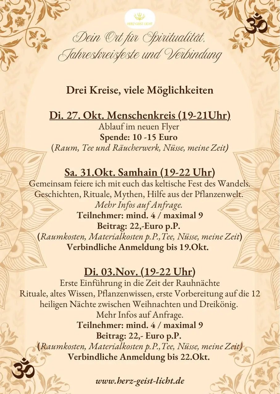 Fest des Wandels zu Samhain