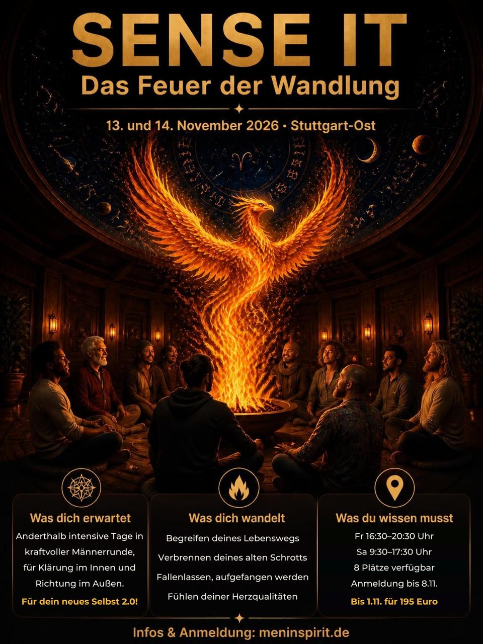 Feuer der Wandlung - Tiefenklärung für Männer