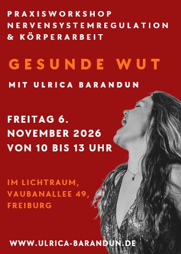 GESUNDE WUT - LIVE WORKSHOP IN FREIBURG