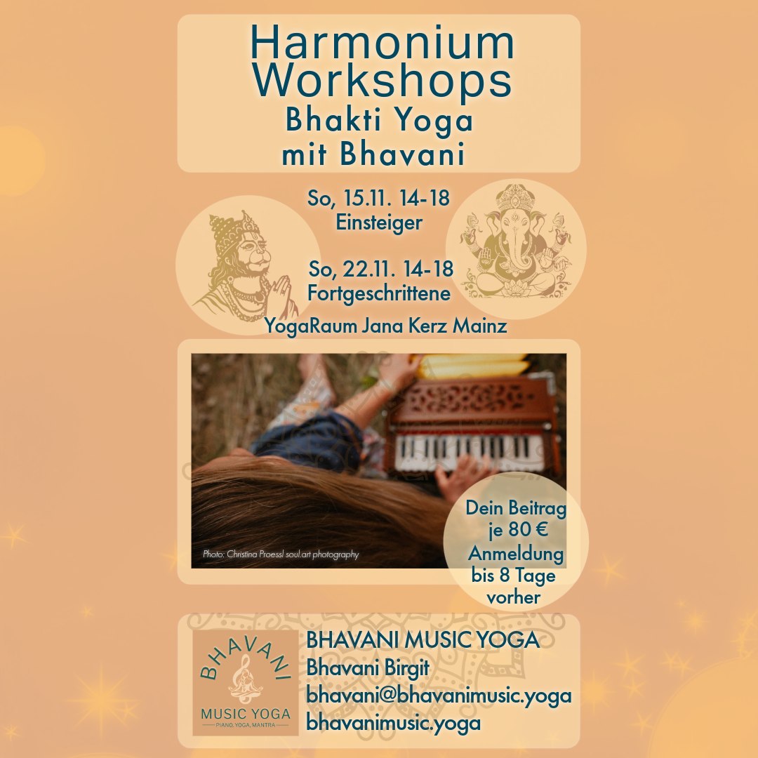Harmonium Workshop Ganesha für Einsteiger