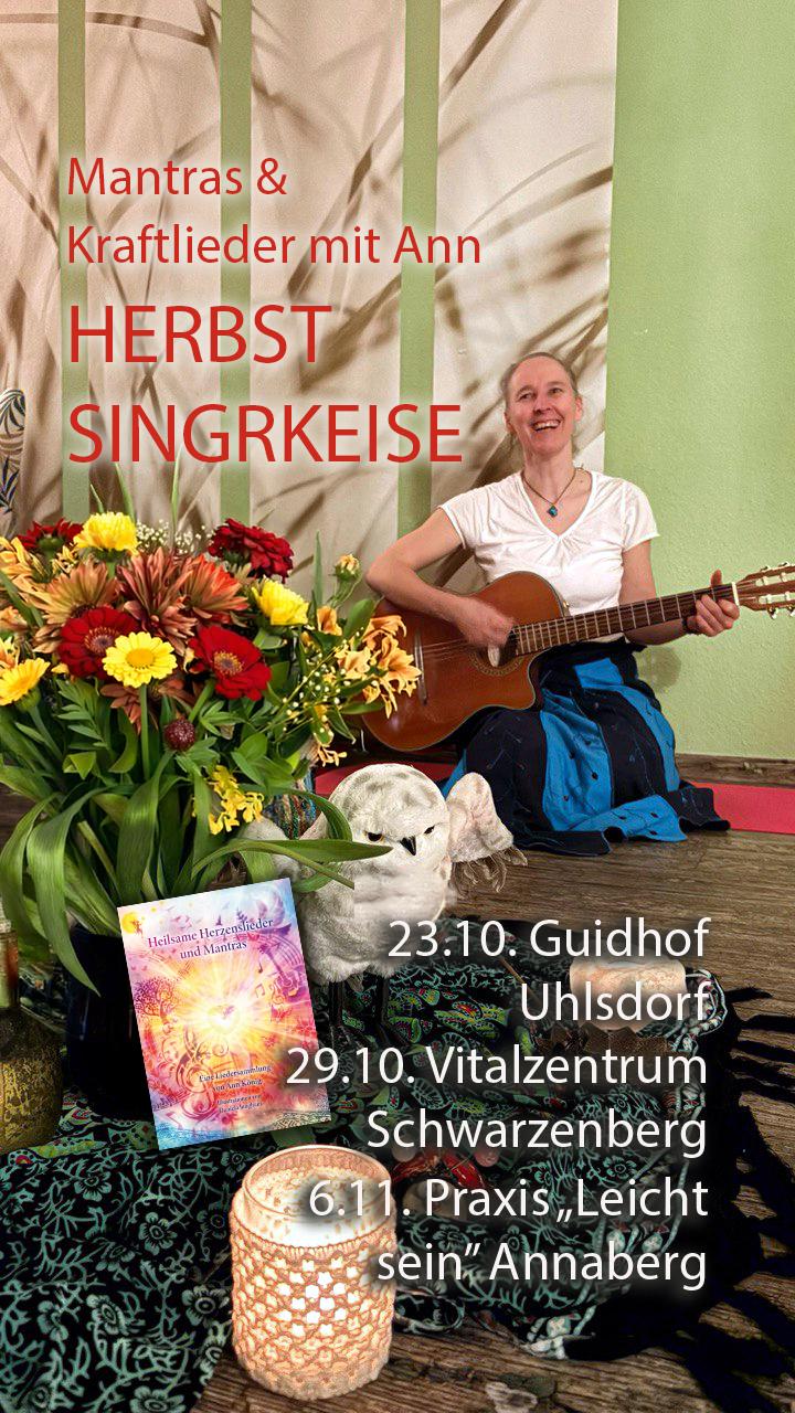 Heilsame Mantras & Kraftlieder - Herbst-Singkreis