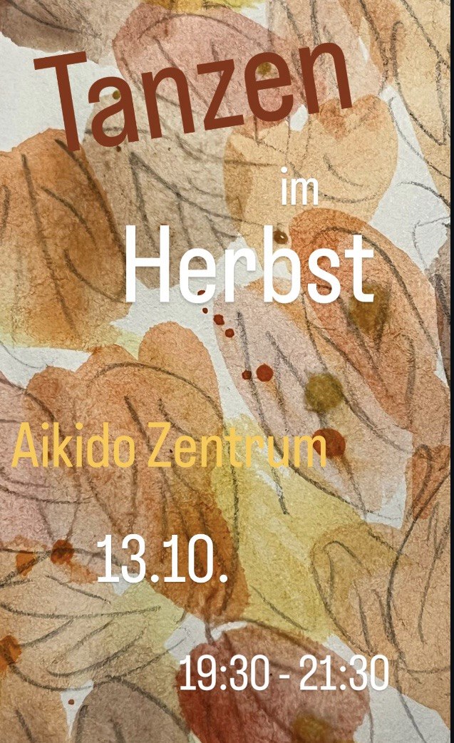 Herbsttanz im Aikido Zentrum