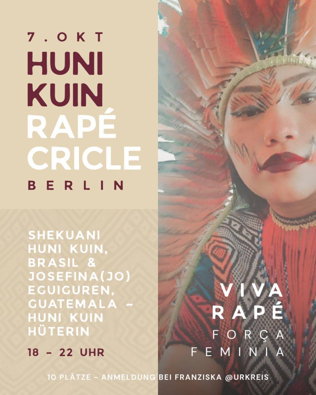 Huni Kuin Rapé Abend