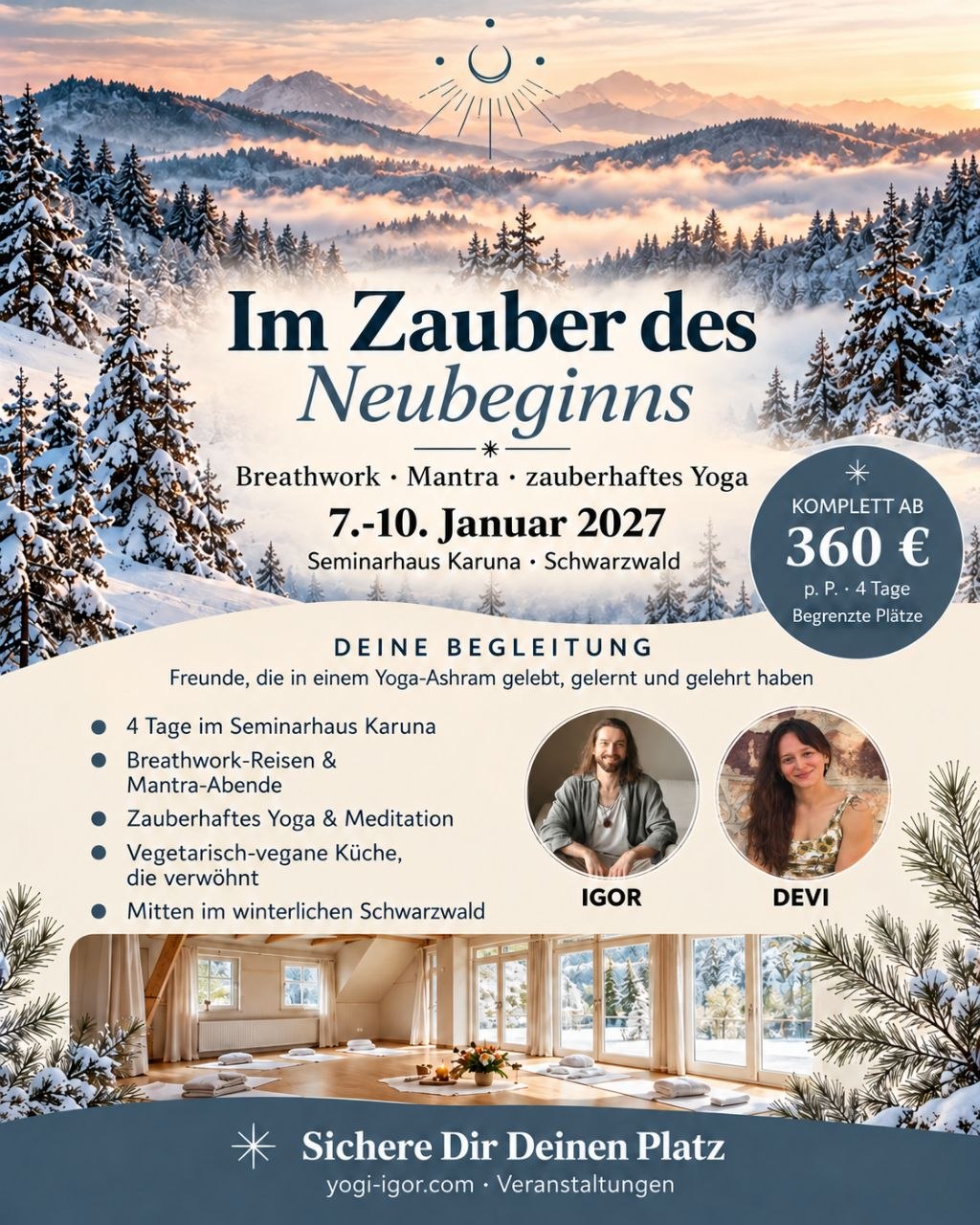 Im Zauber des Neubeginns