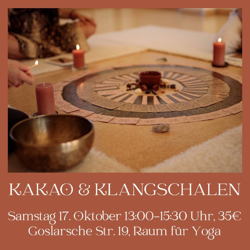 Kakaozeremonie mit Klangbad