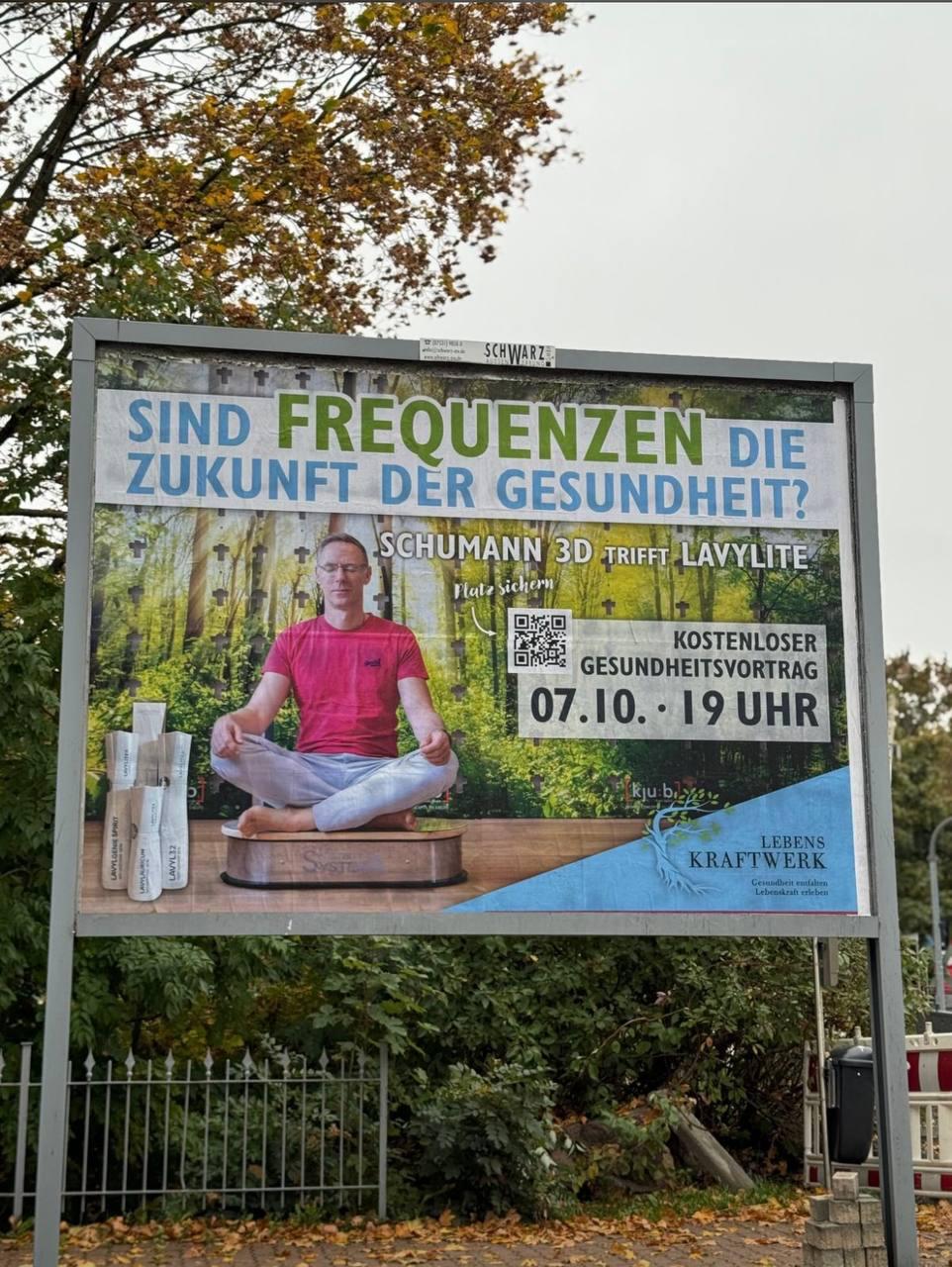 Kostenfreier Gesundheitsvortrag: Schumann 3D System trifft Lavylite – Die Zukunft der Medizin