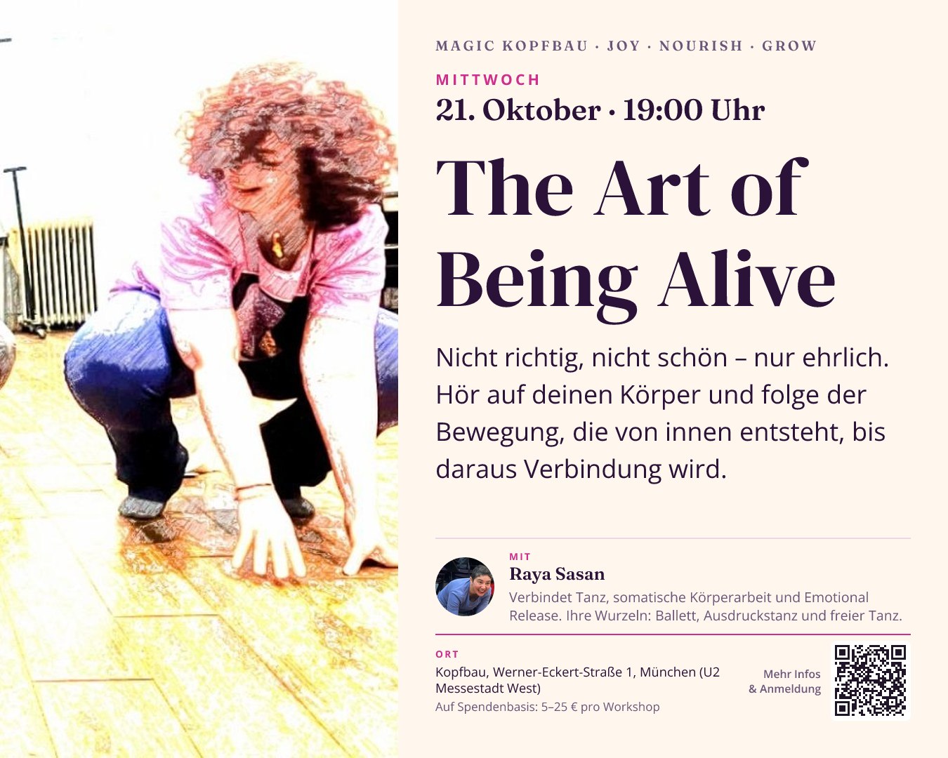 Magic Kopfbau - The Art of Being Alive