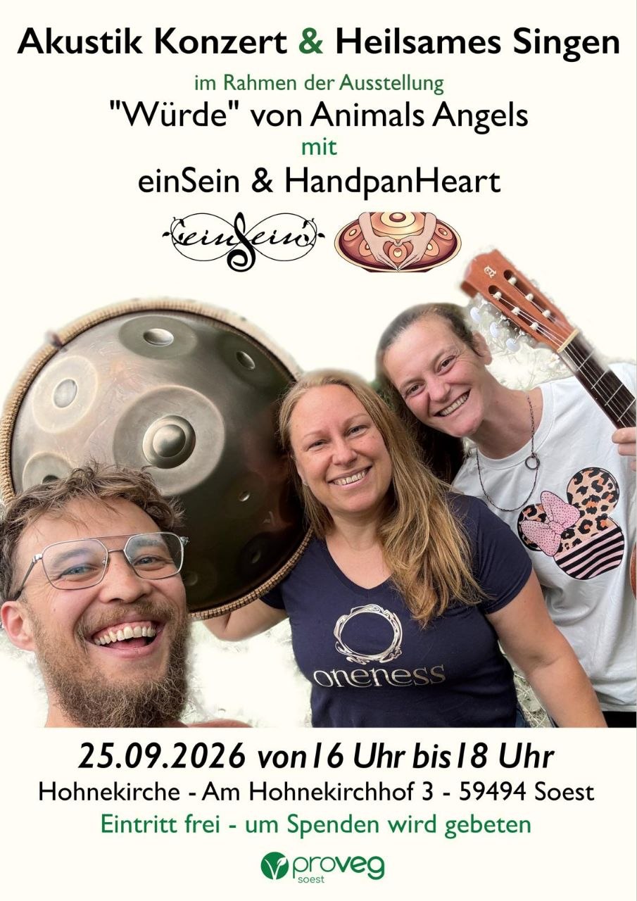 Mitmachkonzert zur 'Würde'-Ausstellung