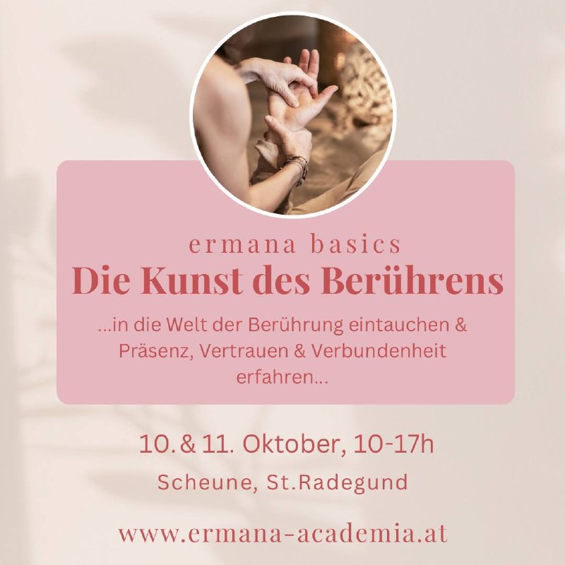 Nuad Workshop - Berührung und Entspannung