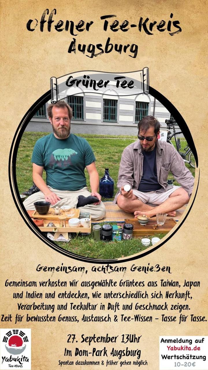 Offener Tee-Kreis Augsburg - Grün-Tee Edition