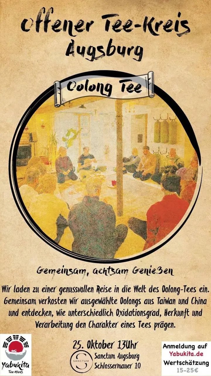 Offener Tee-Kreis Augsburg - Oolong Edition