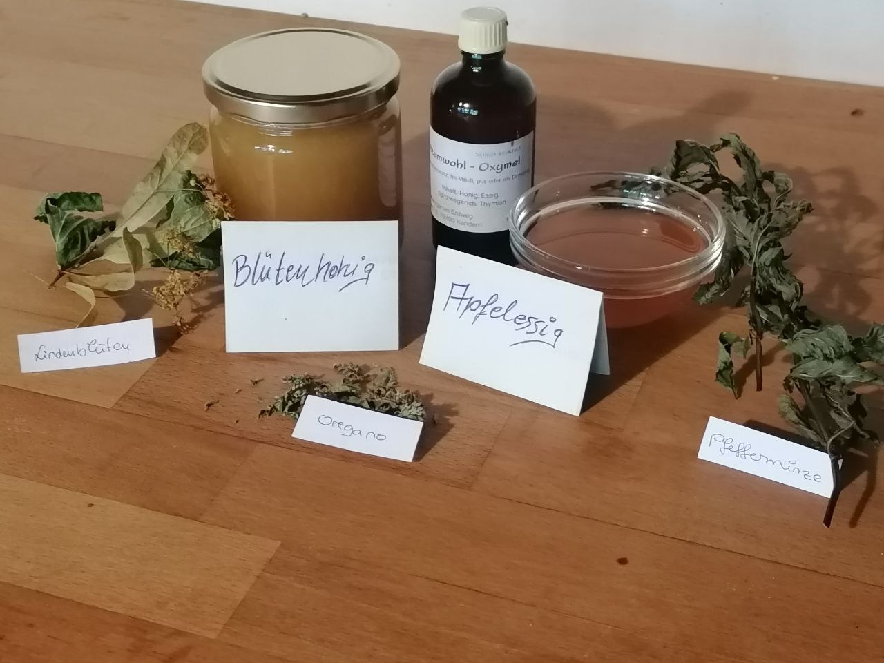 Oxymel Workshop - Honig und Essig kennenlernen