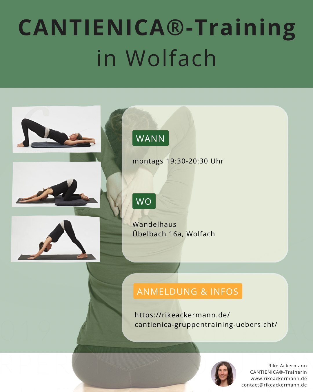 Schnupperstunden CANTIENICA®-Training