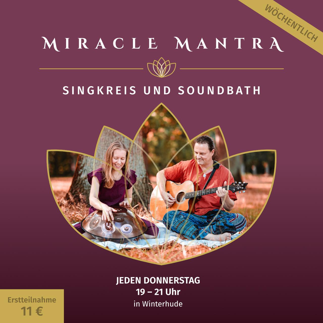 Singkreis mit Mantras und Soundbath