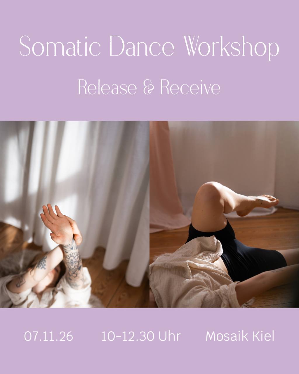 Somatic Dance Workshop - Release & Receive