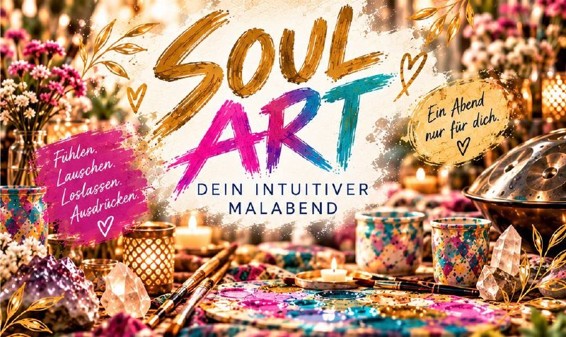 SOUL ART – Dein intuitiver Malabend