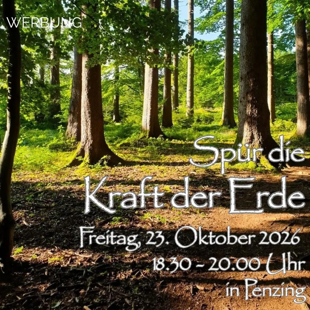 Spür die Kraft der Erde und verbinde dich wieder mit ihr
