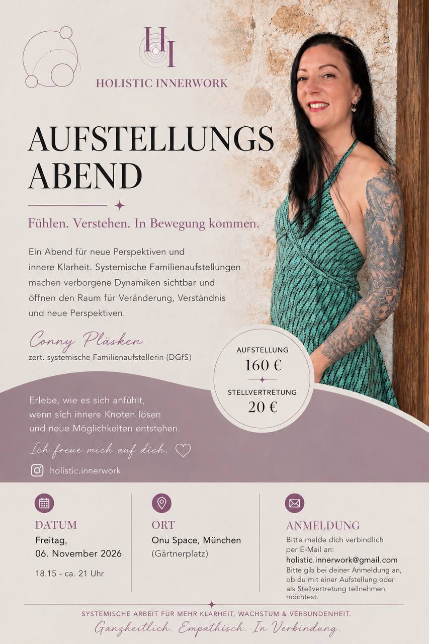 Systemischer Familienaufstellungsabend