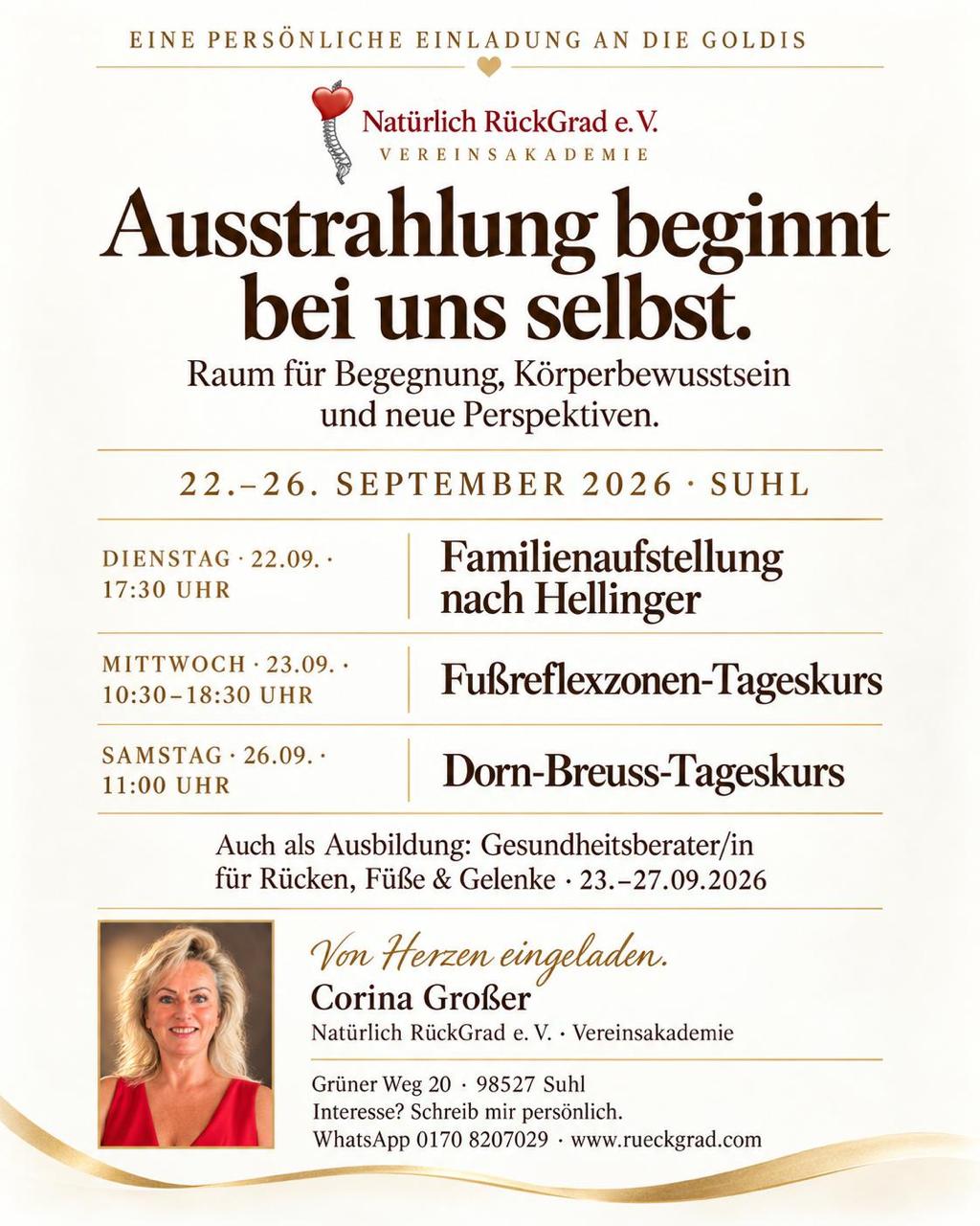Tageskurs Fußreflexzonenmassage