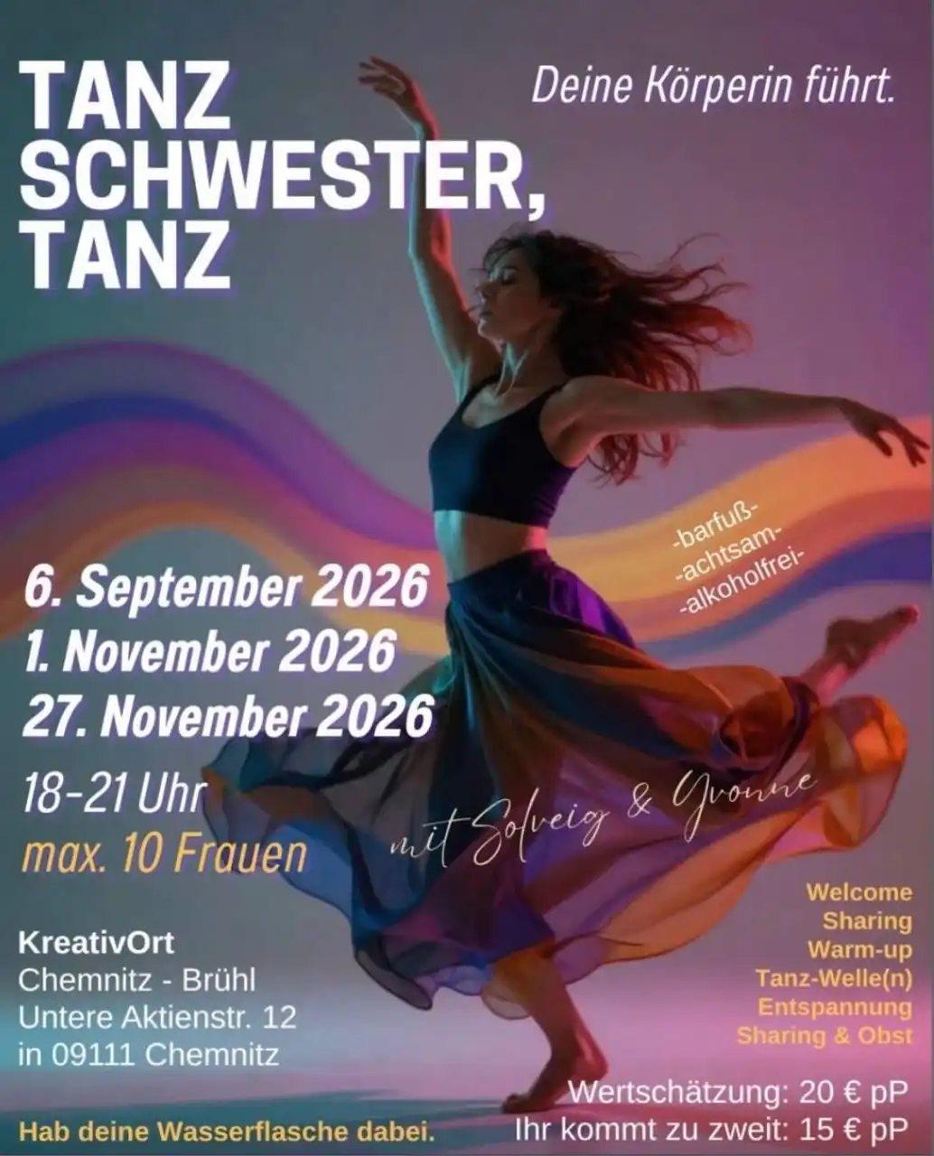 Tanz Schwester, Tanz