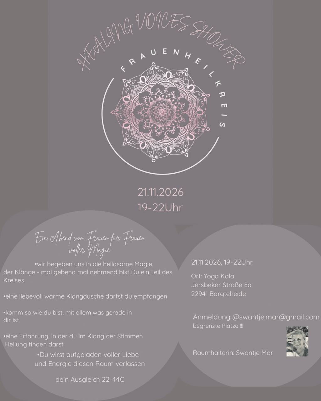 THE HEALING VOICES SHOWER