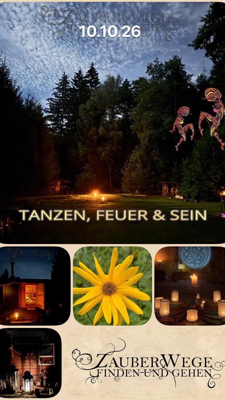 Wir im Tanz des Lebens – Ein Abend zwischen Tanz Feuer & Sein