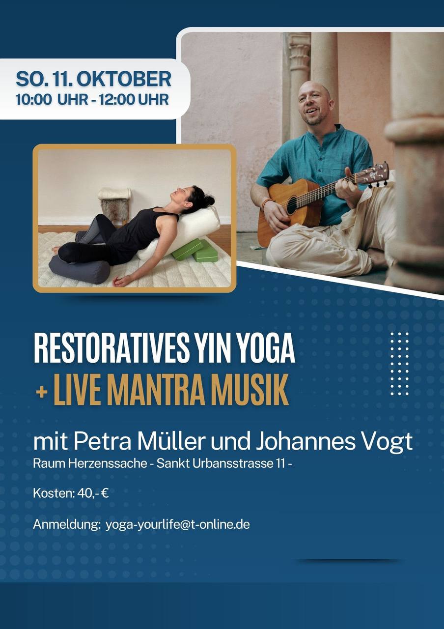 Yin Stunde mit musikalischer Begleitung