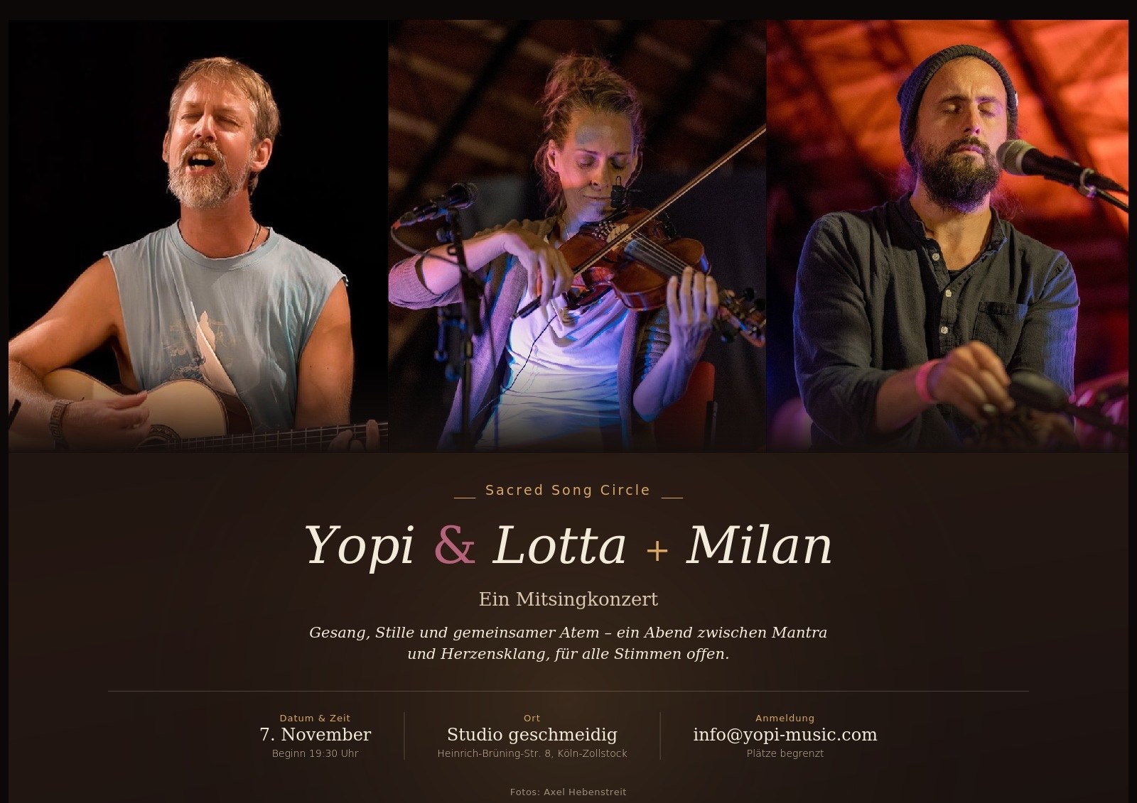 Yop & Lotta + Milan - Sacred Song Circle