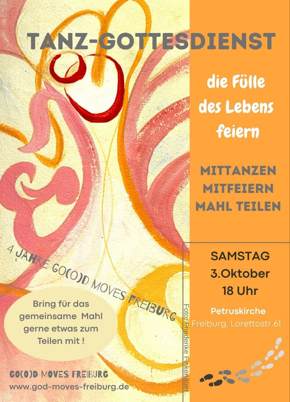 Tanz-Gottesdienst: die Fülle des Lebens feiern