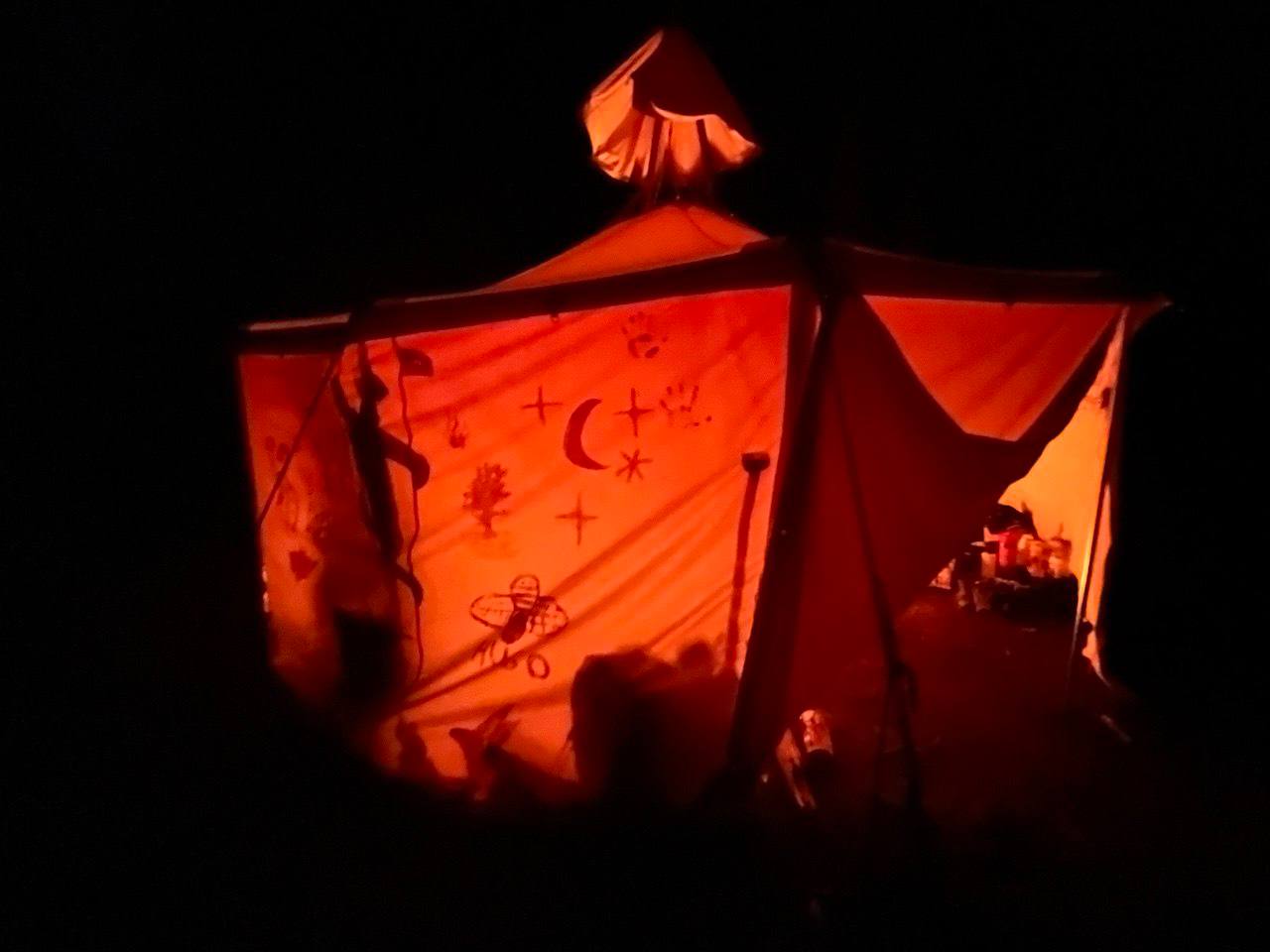 Wildniscamp im Herbst