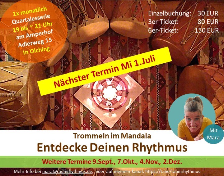 Mandala-Beats Trommeln Workshop