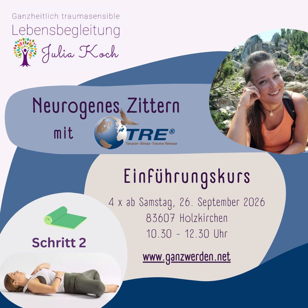 NEUROGENES ZITTERN mit TRE® - 4-teiliger Einführungskurs