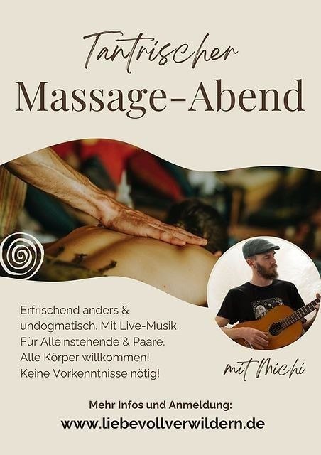 Tantrischer Massage-Abend mit Live-Musik