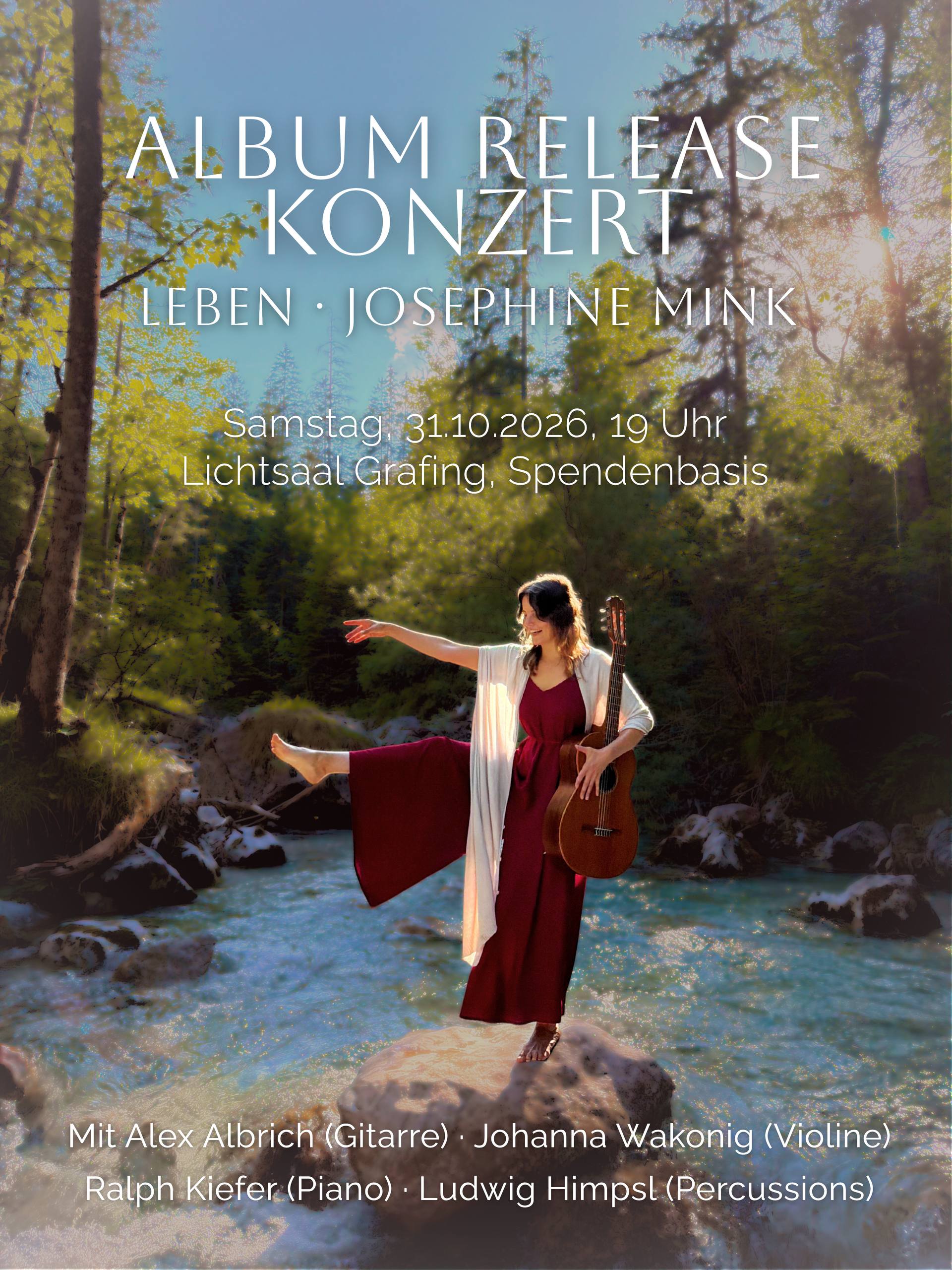 Feier des Lebens - Releasekonzert Josephine Mink