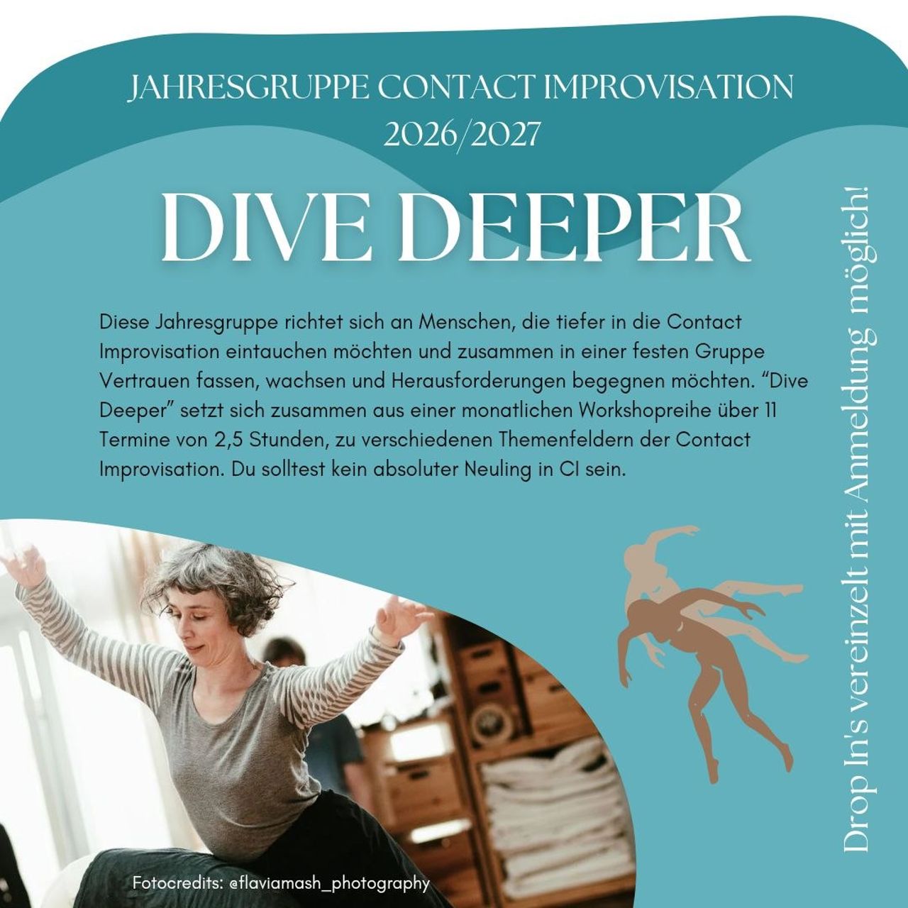 DIVE DEEPER — Contact Improvisation Jahresgruppe