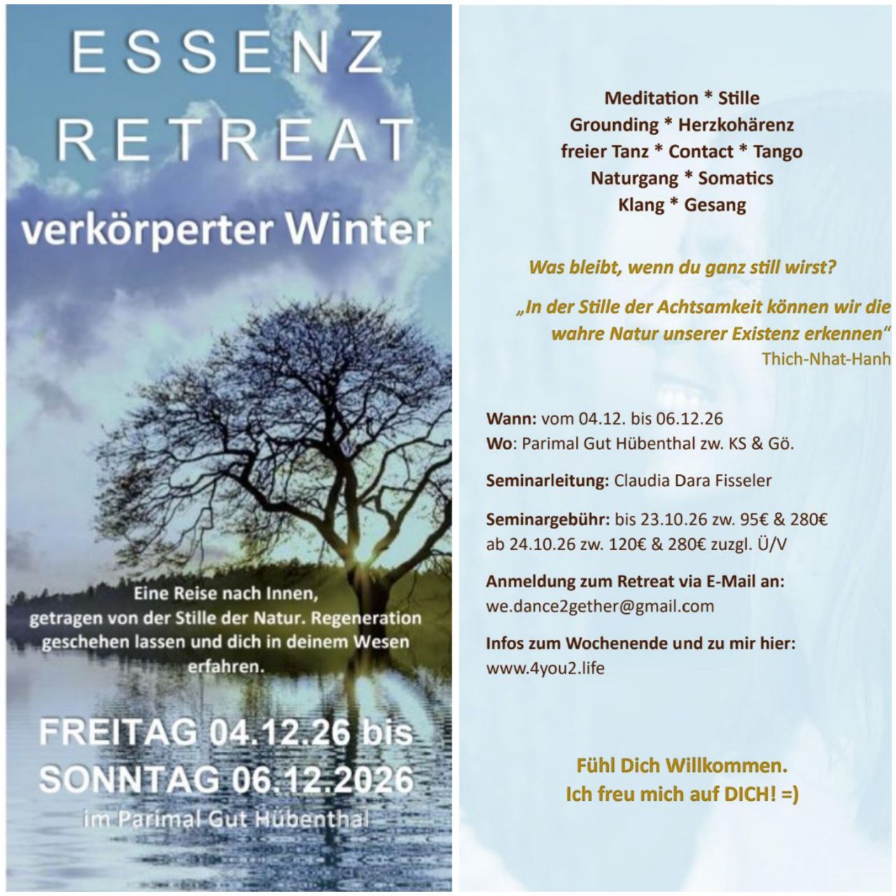 ESSENZ RETREAT - Verkörperter Winter