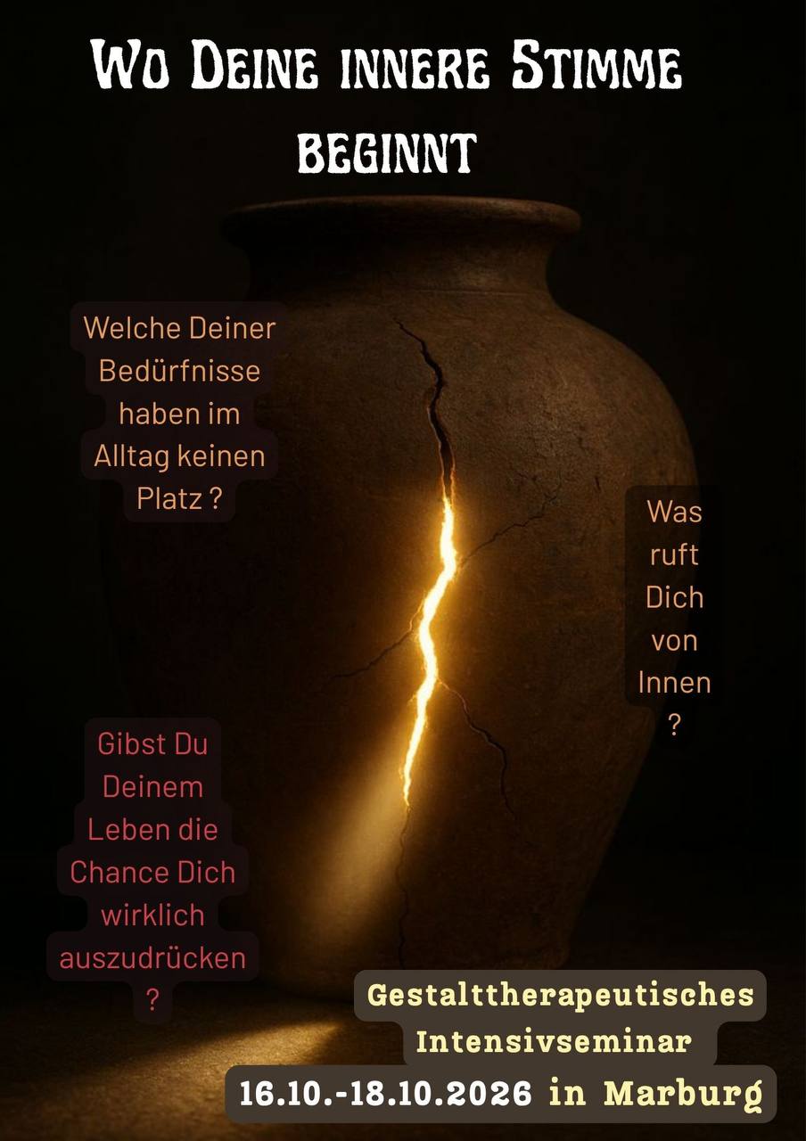 Wo Deine innere Stimme beginnt – Gestalttherapeutisches Intensivseminar