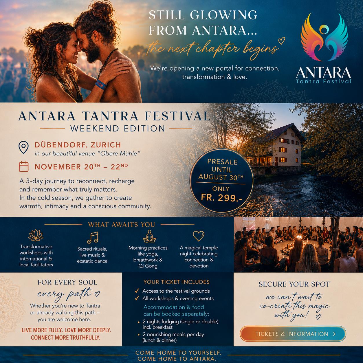 ANTARA TANTRA FESTIVAL — WEEKEND EDITION