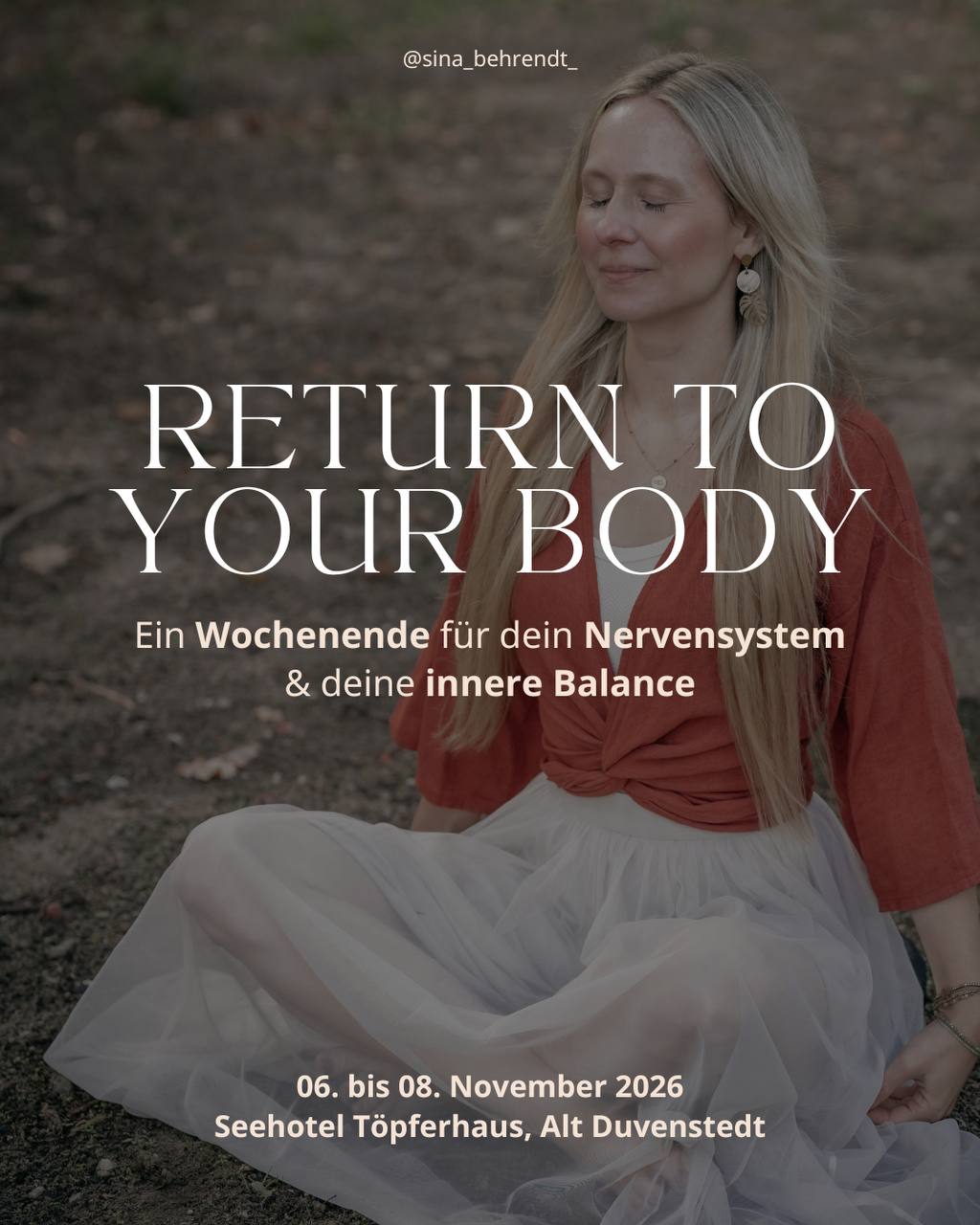 Return to Your Body - Ein Wochenende für dein Nervensystem und deine innere Balance