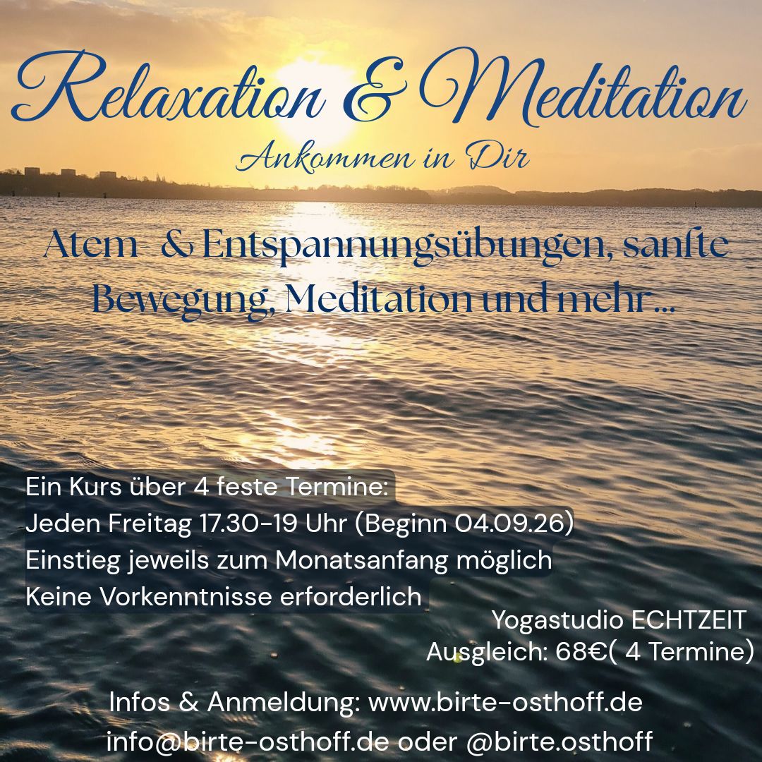 Entspannungs- & Meditationskurs für Frauen
