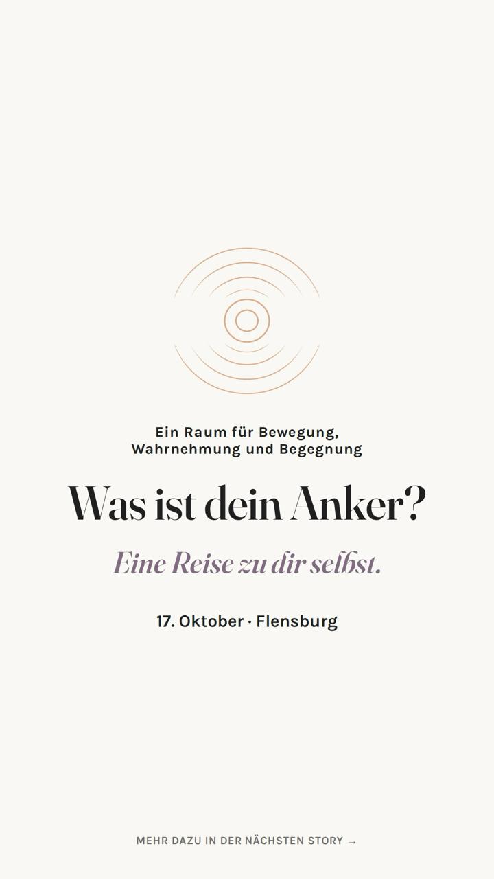 Dein Anker erkunden - Workshop zur inneren Zentrierung