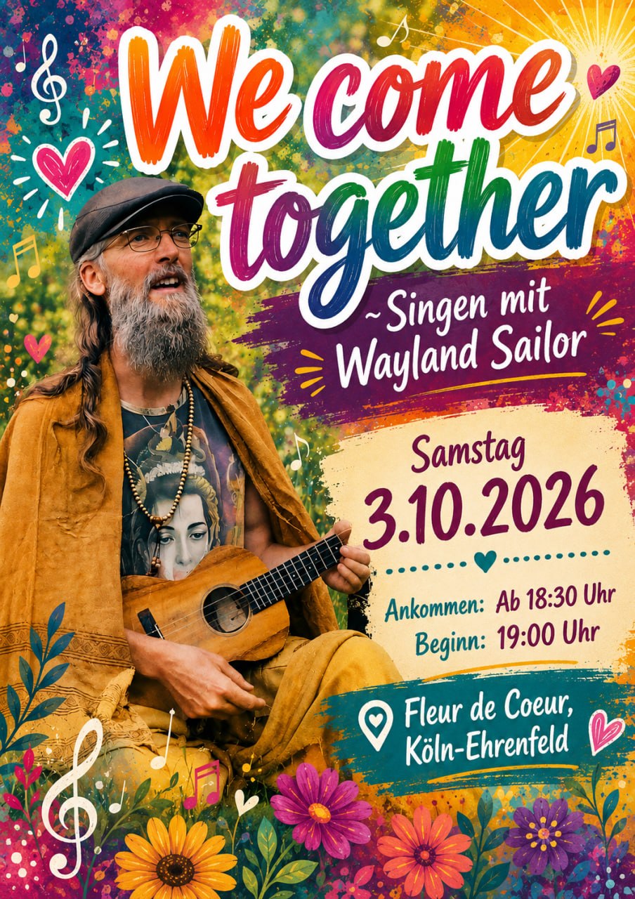We come together ~ Singkreis mit Wayland Sailor