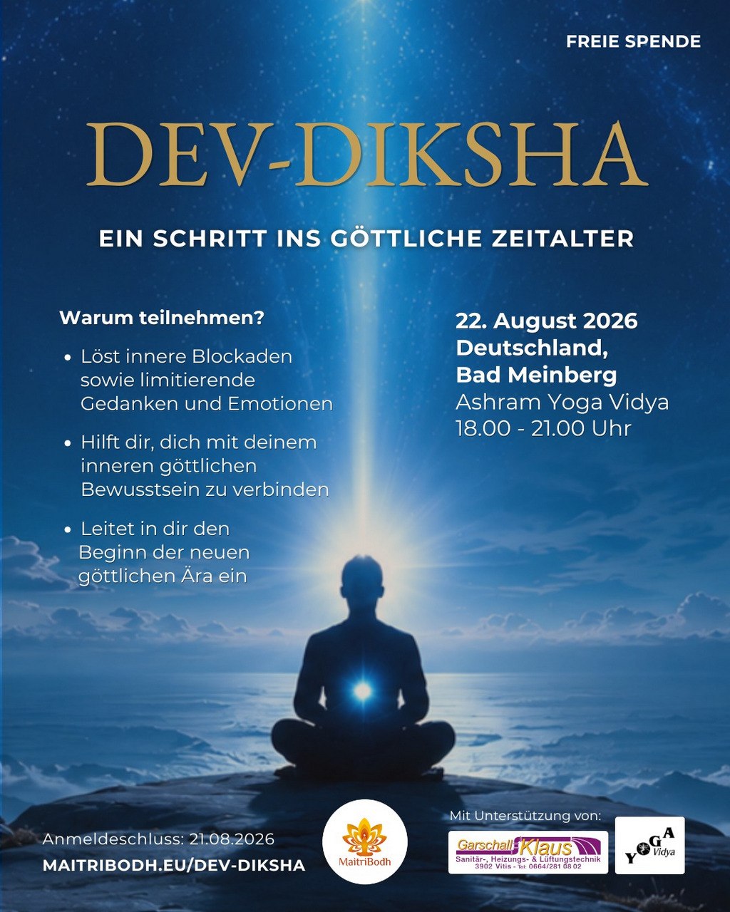 Verbindung mit dem Göttlichen in Dir