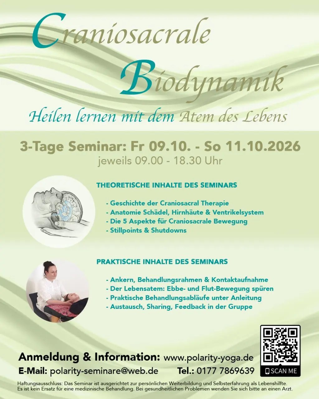 Schnupperkurs Craniosacrale Biodynamik