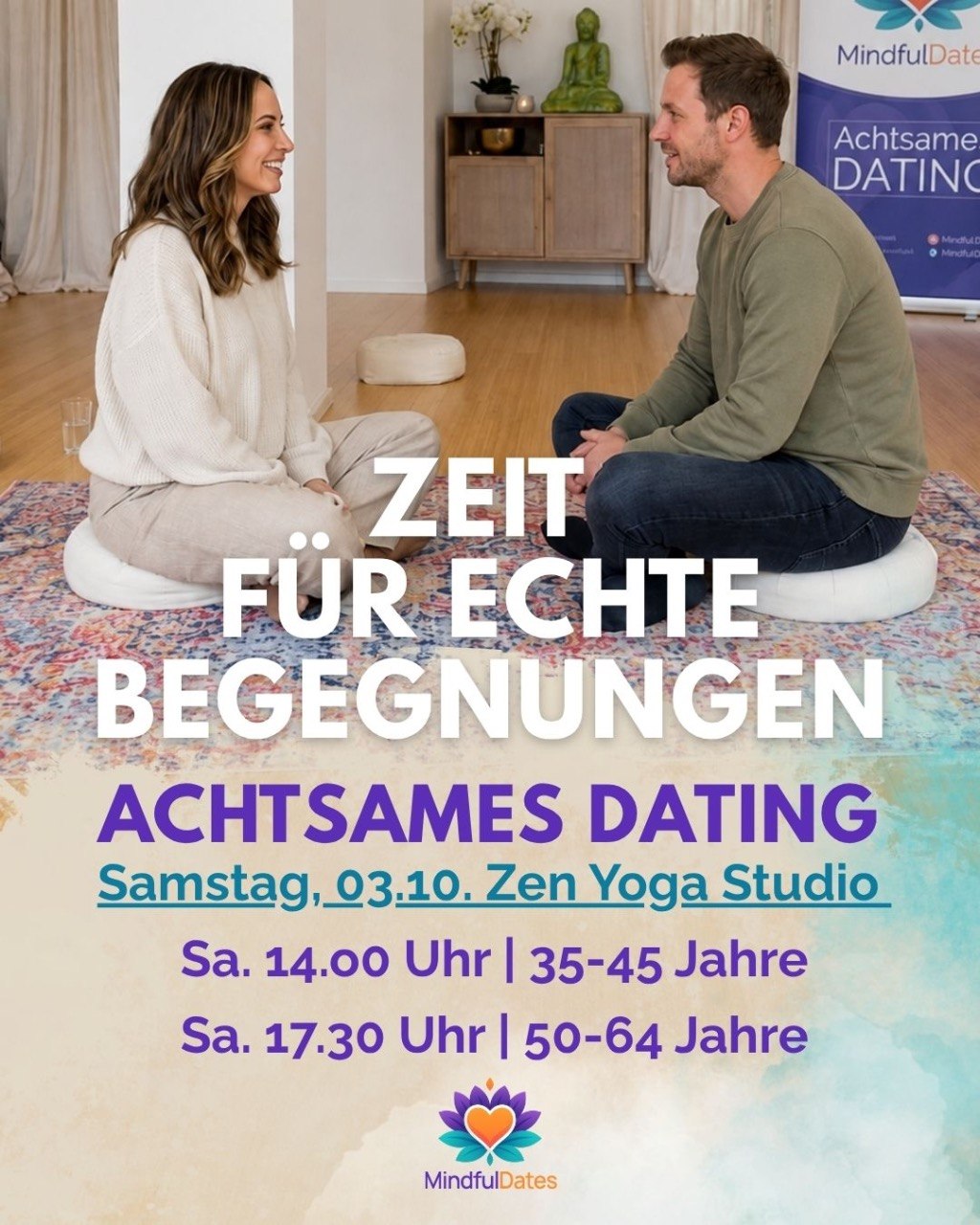 Achtsames Dating - Gruppe 35–45 Jahre