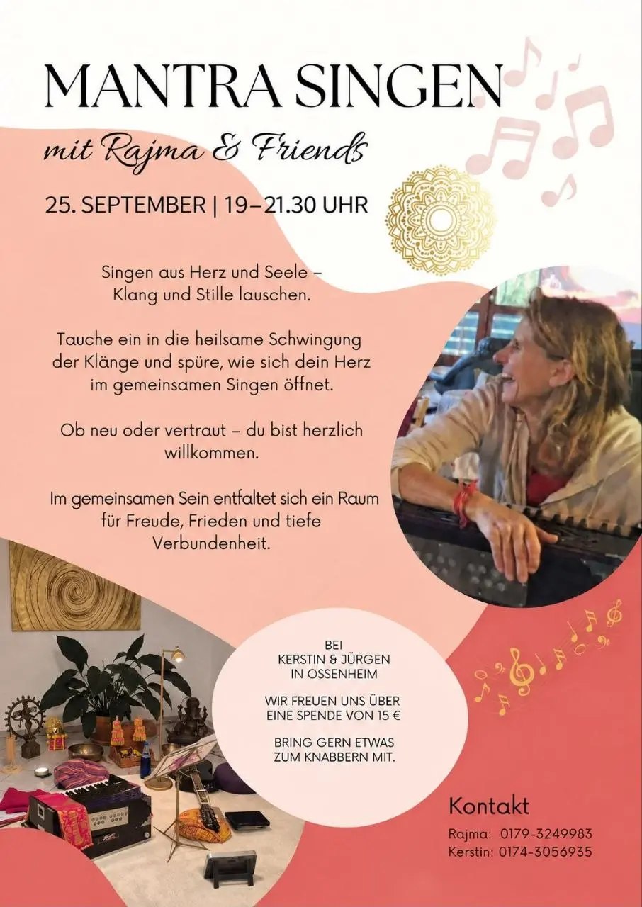 Mantra Sing Celebration in Friedberg Ossenheim